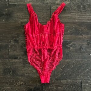 NWT Victoria’s Secret Thong Corset/Body Suit